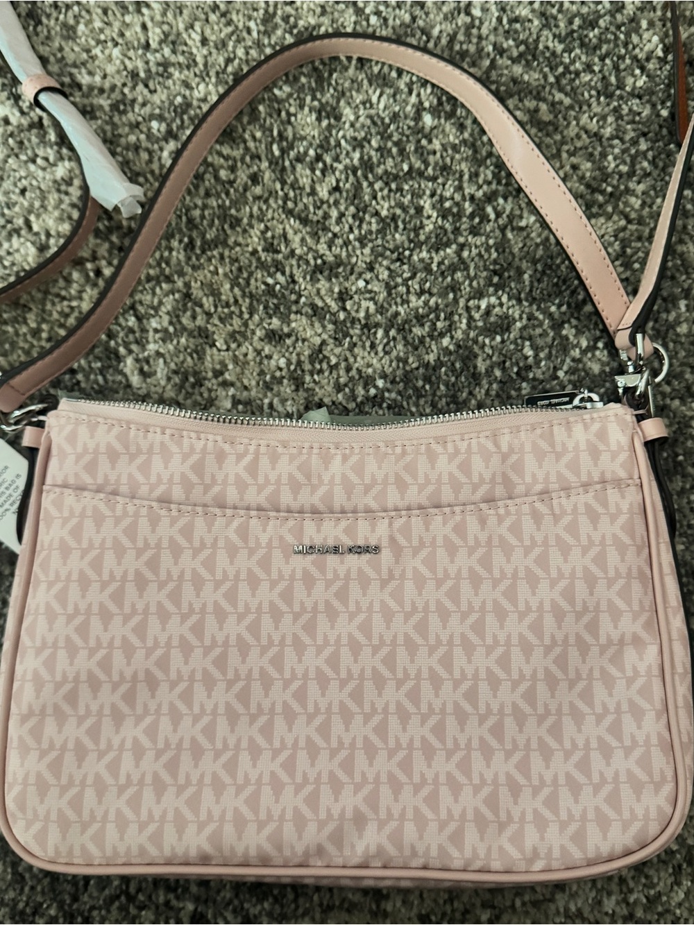 Michael Kors Blush Pink Signature Crossbody